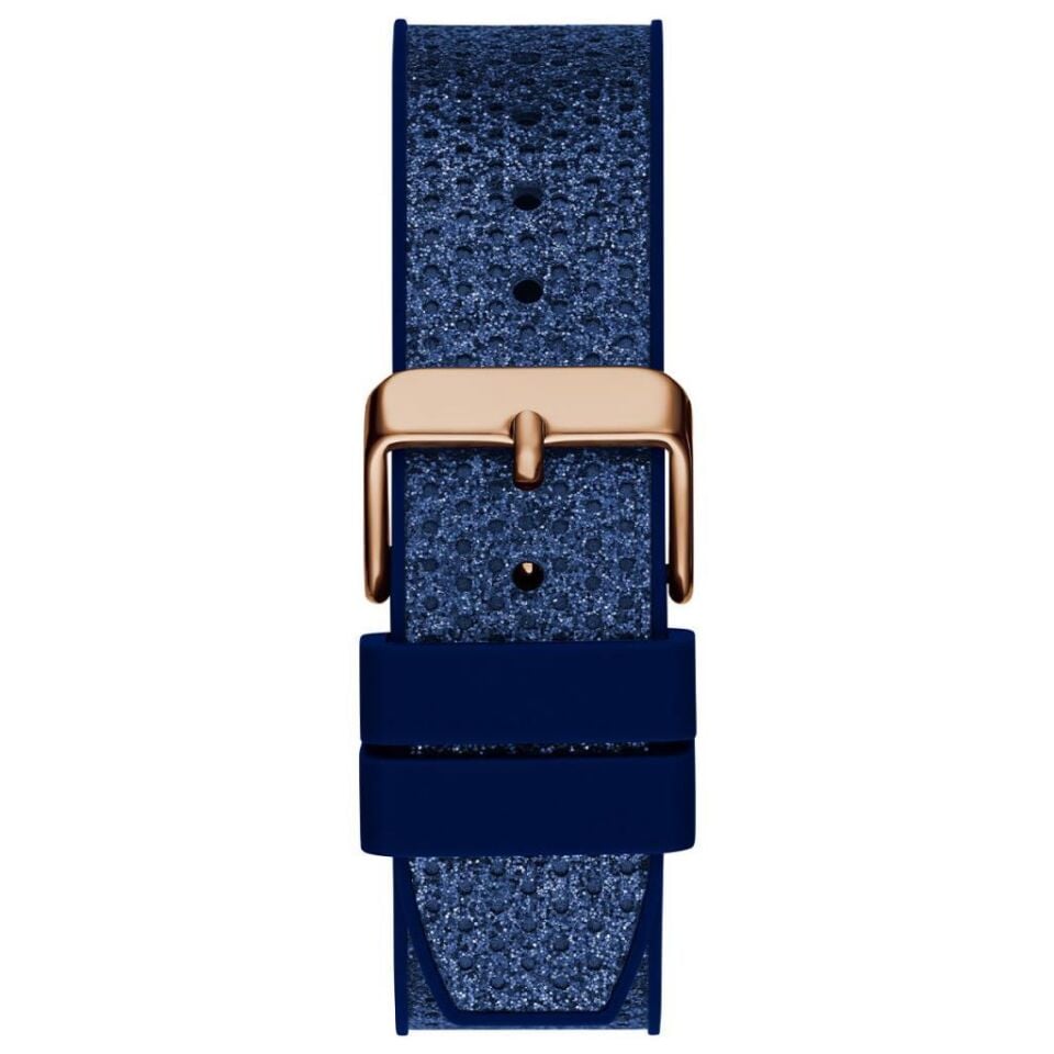 Guess GUGW0620L3 Quartz Silikon Mavi Rose Kasa 40 mm Kadın Kol Saati