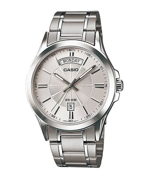 Casio MTP-1381D-7AVDF Quartz Çelik Gri 40 mm Erkek Kol Saati