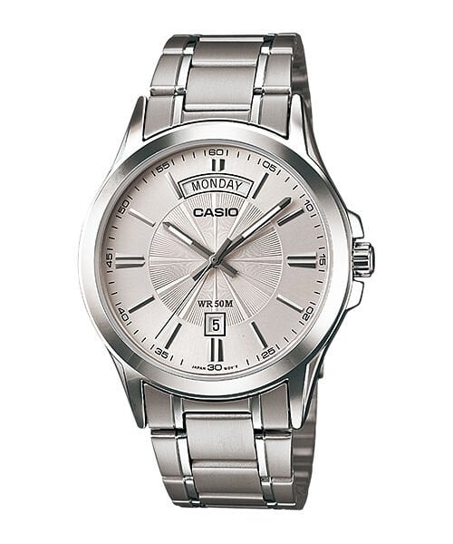 Casio MTP-1381D-7AVDF Quartz Çelik Gri 40 mm Erkek Kol Saati