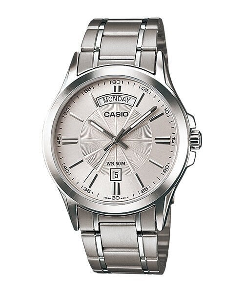 Casio MTP-1381D-7AVDF Quartz Çelik Gri 40 mm Erkek Kol Saati