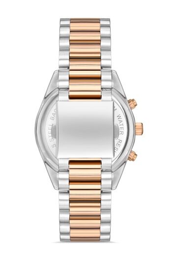 Ferro - FM31289A-E3 43 mm Silver/Rose Erkek Kol Saati