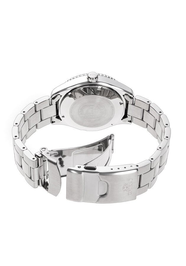 Orient Mako RA-AC0Q02L30B Kurmalı Otomatik Çelik Gri Lacivert Kadran 40 mm Erkek Kol Saati