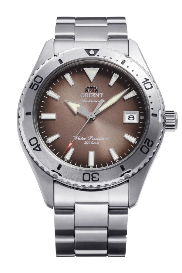 Orient RA-AC0Q17Y30B Kurmalı Otomatik Çelik Gri Safir Cam 20 ATM 40 mm Erkek Kol Saati