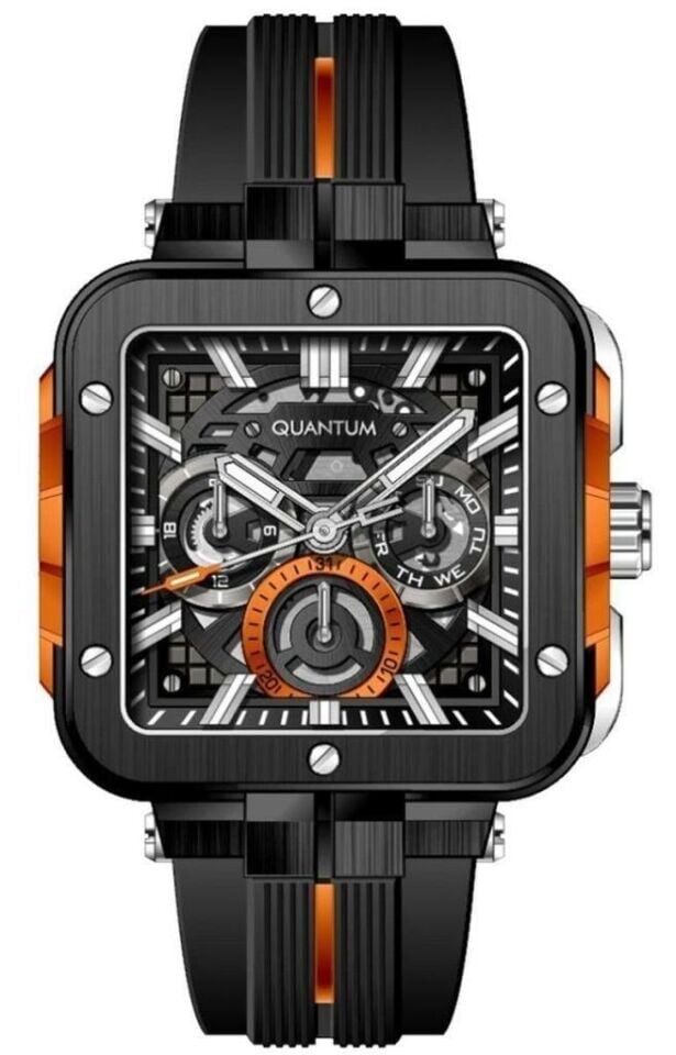 Quantum PWG1102.651 Quartz Silikon 45 mm Erkek Kol Saati