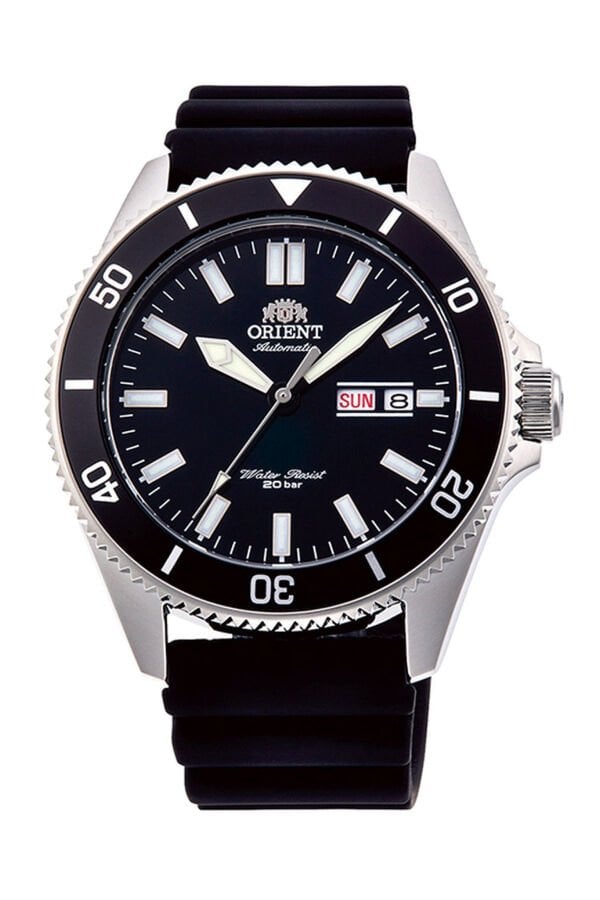 Orient  Kanno Diver RA-AA0010B39B Otomatik Silikon Siyah 20 ATM 44 mm Erkek Kol Saati