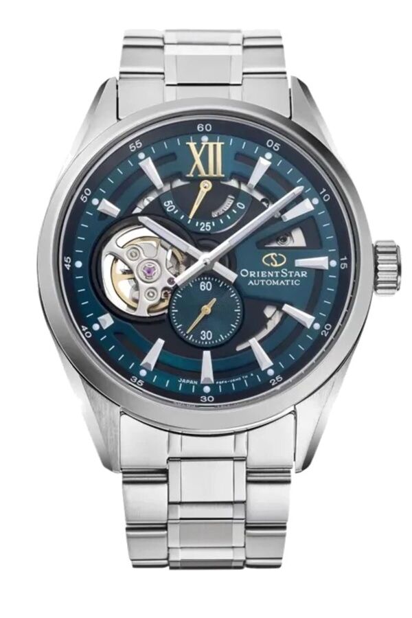 Orient Star RE-AV0134E00B Kurmalı Otomatik Çelik Gri Safir Cam 10 ATM 41 mm Erkek Kol Saati