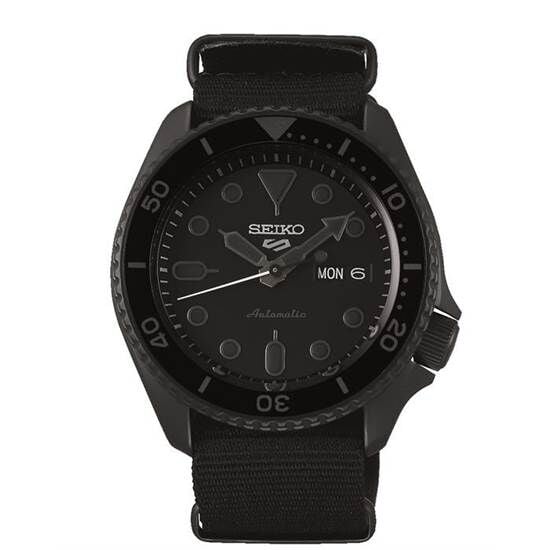 Seiko SRPD79K Otomatik Nato Siyah 43 mm Erkek Kol Saati