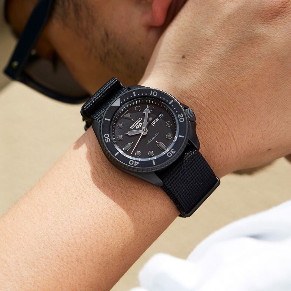 Seiko SRPD79K Otomatik Nato Siyah 43 mm Erkek Kol Saati