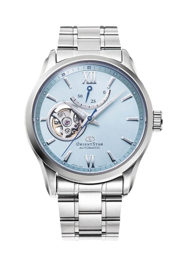 Orient Star RE-AT0019L00B Otomatik Çelik Gri Mavi Kadran Safir Cam 39 mm Erkek Kol Saati
