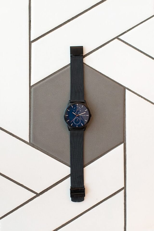 Skagen SKW6450 40 mm Siyah Erkek Kol Saati