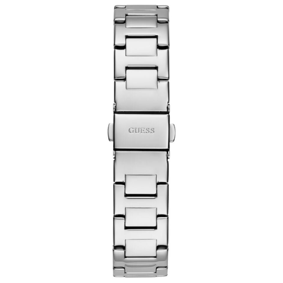 Guess GUGW0615L1 Pırlantalı Quartz Çelik Metalik Gri Siyah Kadran 32 mm Kadın Kol Saati