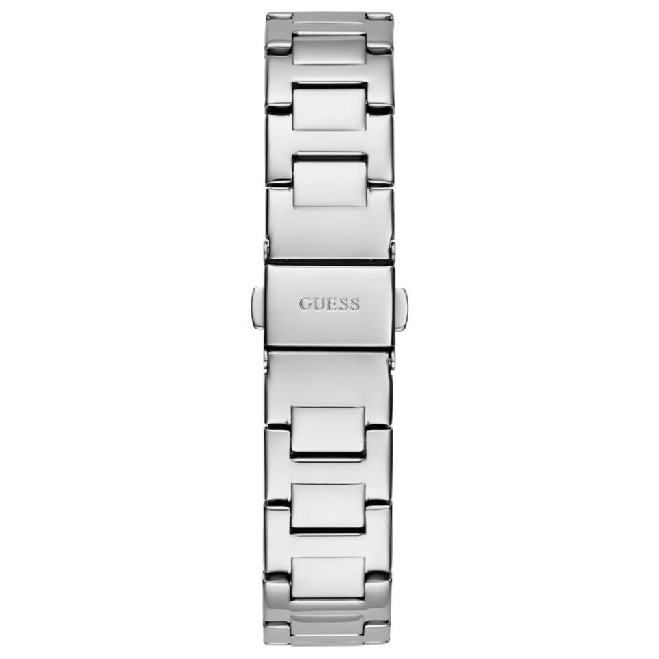 Guess GUGW0615L1 Pırlantalı Quartz Çelik Metalik Gri Siyah Kadran 32 mm Kadın Kol Saati