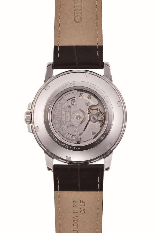 Orient RA-AA0C06E39B Kurmalı Otomatik Deri Kahverengi Yeşil Kadran 42 mm Erkek Kol Saati