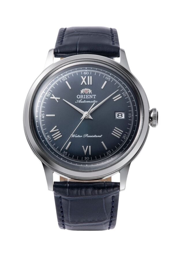 Orient Bambino RA-AC0024L30B Otomatik Deri Lacivert 41 mm Erkek Kol Saati