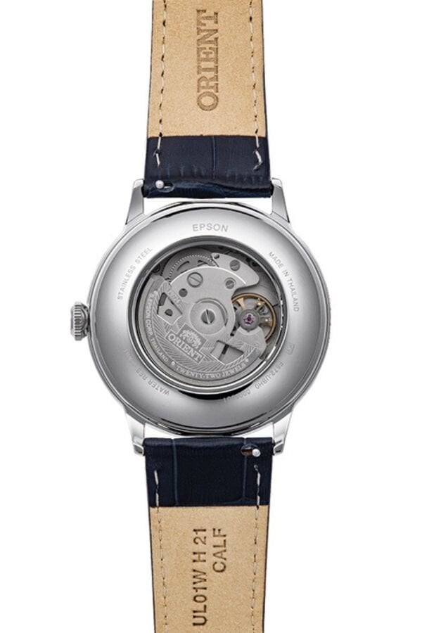 Orient Bambino RA-AC0024L30B Otomatik Deri Lacivert 41 mm Erkek Kol Saati