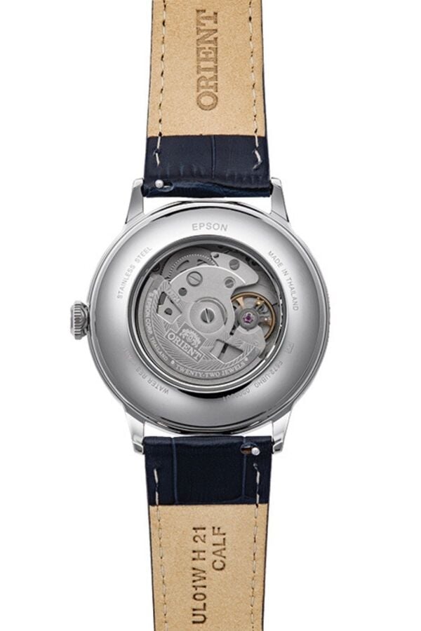 Orient Bambino RA-AC0024L30B Otomatik Deri Lacivert 41 mm Erkek Kol Saati