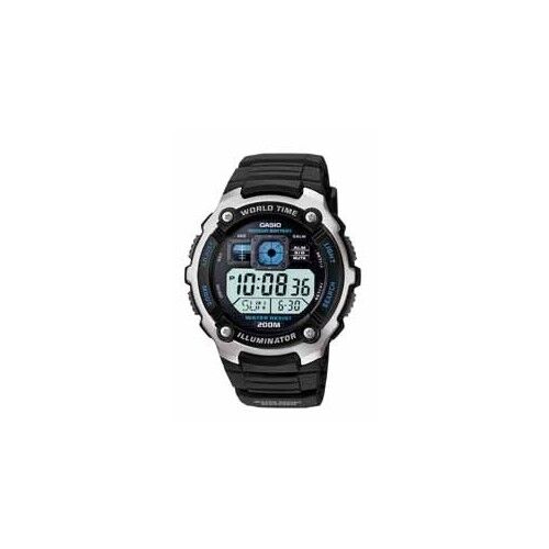 Casio AE-2000W-1AVDF Quartz Silikon Siyah 20 ATM 48 mm Erkek Kol Saati