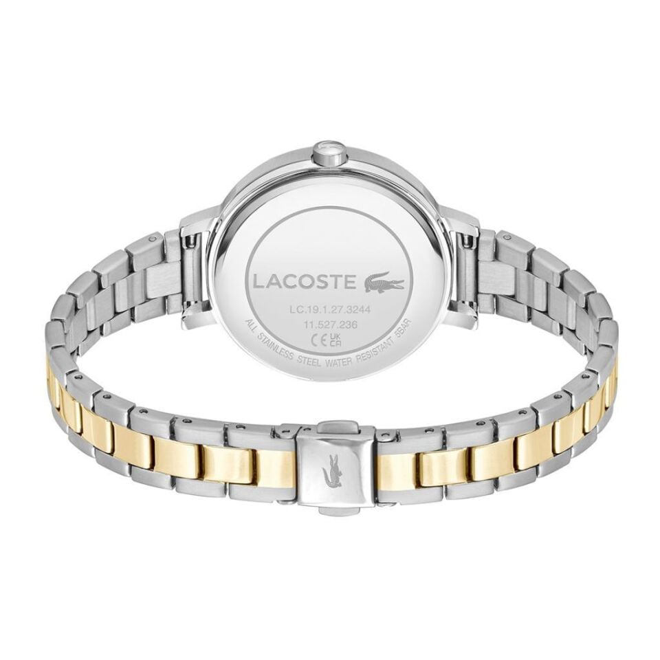 Lacoste 2001369 Quartz Çelik Altın/Gri 34 mm Kadın Kol Saati