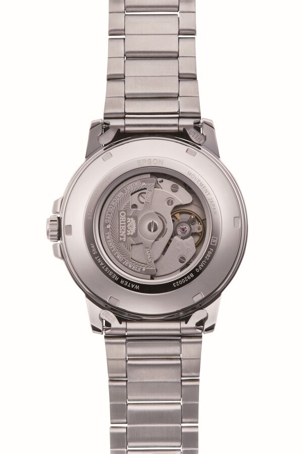 Orient RA-AA0C02L39B Kurmalı Otomatik Çelik Gri Lacivert Kadran 42 mm Erkek Kol Saati