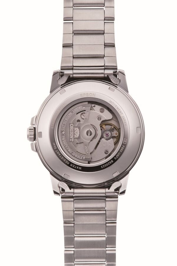 Orient RA-AA0C02L39B Kurmalı Otomatik Çelik Gri Lacivert Kadran 42 mm Erkek Kol Saati