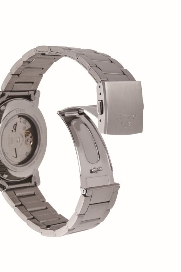 Orient RA-AA0C02L39B Kurmalı Otomatik Çelik Gri Lacivert Kadran 42 mm Erkek Kol Saati