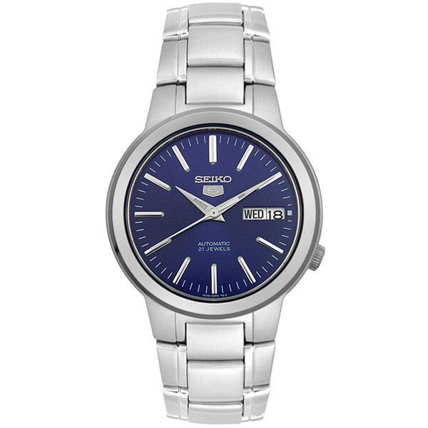 Seiko 5 SNKA05K1 Otomatik Çelik Gri Mavi Kadran 37 mm Erkek Kol Saati