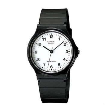 Casio MQ-24-7BLDF Quartz Silikon Siyah 34 mm Erkek Kol Saati
