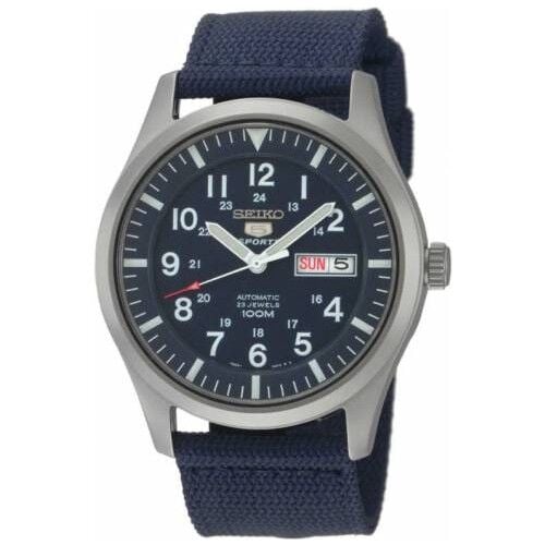 Seiko 5 Japan SNZG11J1 Otomatik Nato Lacivert 10 ATM 42 mm Erkek Kol Saati