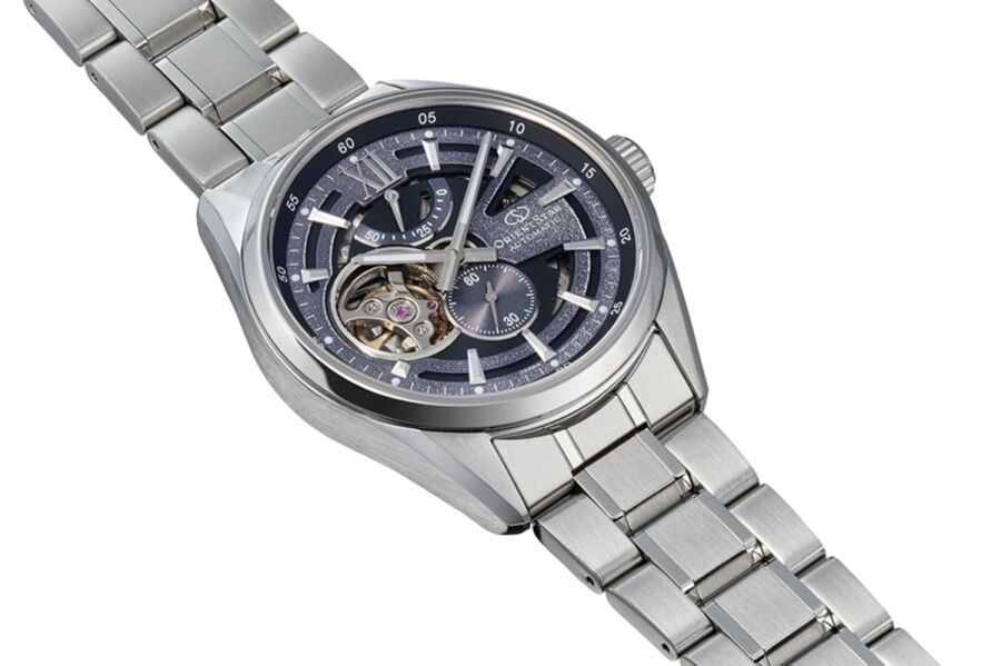 Orient Star RE-AV0138V00B Kurmalı Otomatik Çelik Gri Safir Cam 10 ATM 41 mm Erkek Kol Saati