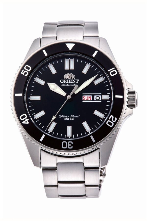 Orient Kanno Diver RA-AA0008B39B Otomatik Çelik Gri Siyah Kadran 20 ATM 44 mm Erkek Kol Saati