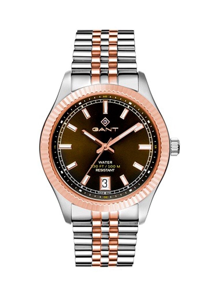Gant G166014 Quartz Çelik Rose Gold/Metalik Gri 38 mm Erkek Kol Saati