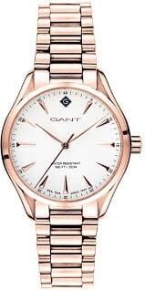 Gant G129005 Quartz Çelik Rose Beyaz Kadran 34 mm Kadın Kol Saati