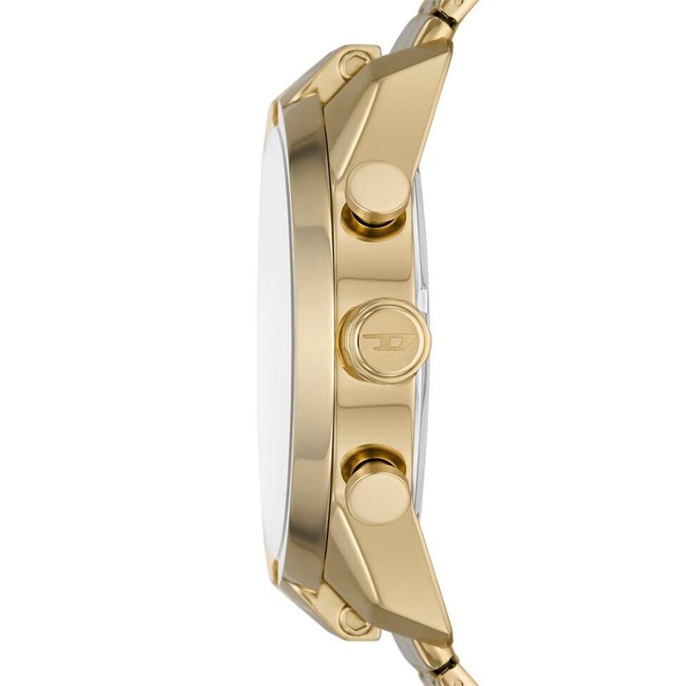 Diesel DZ4590 51 mm Altın Rengi Erkek Kol Saati