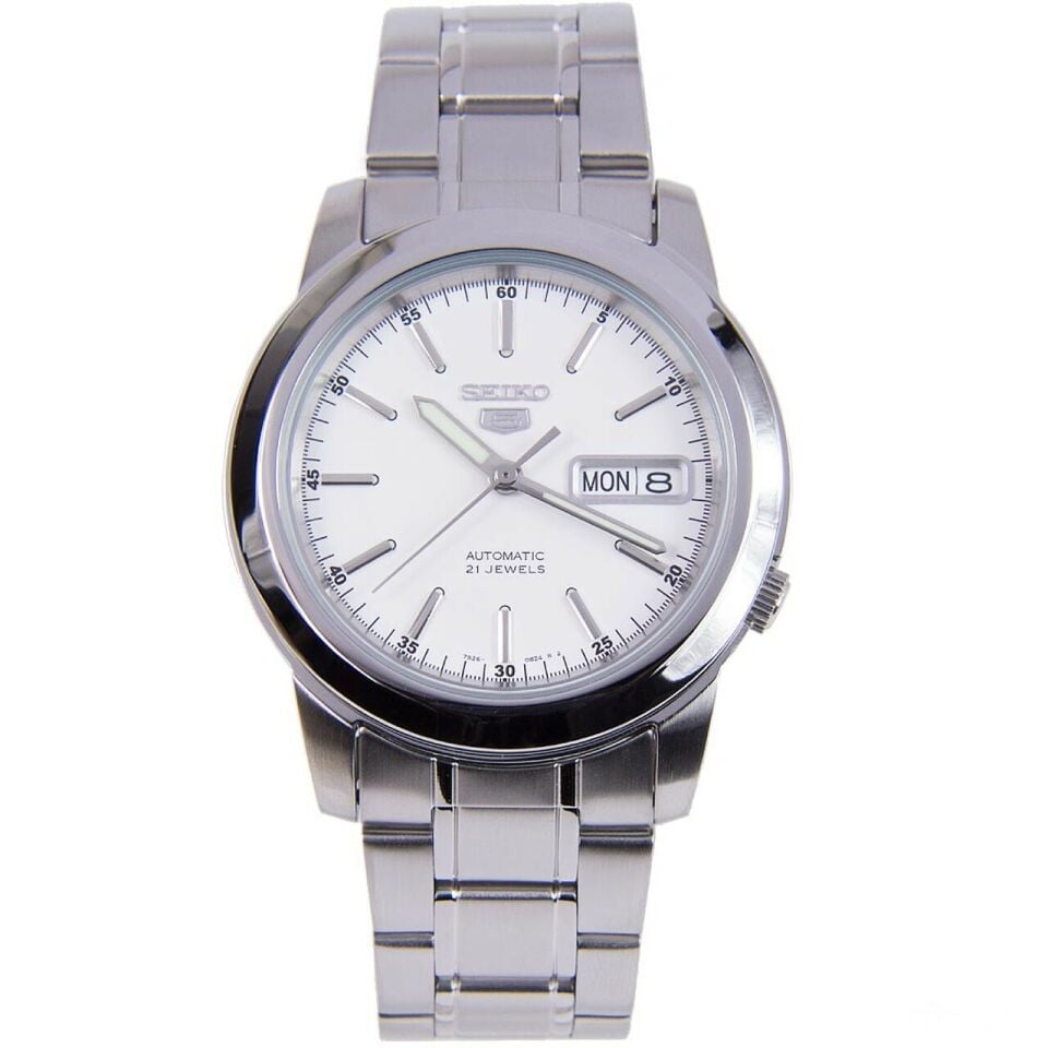 Seıko 5 SNKE49K1 Otomatik Çelik Gri 5 ATM 39 mm Erkek Kol Saati
