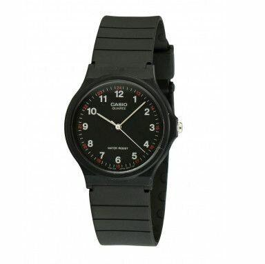 Casio MQ-24-1BLDF Quartz Silikon Siyah 34 mm Erkek Kol Saati