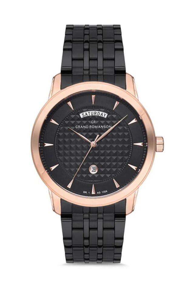 Grand Romanson GR.1.AG1304.14 Quartz Çelik Siyah 42 mm Erkek Saat