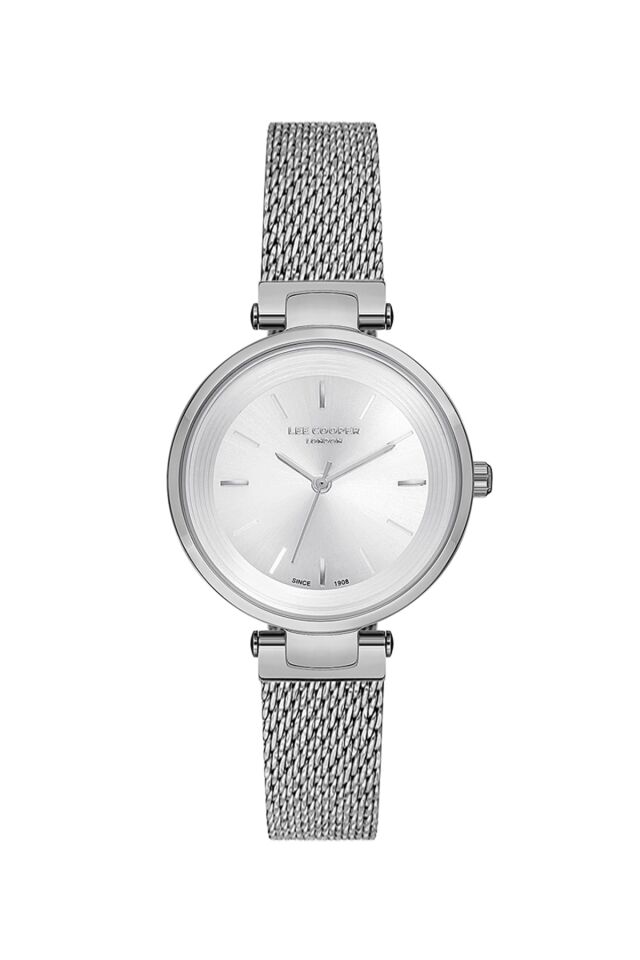 Lee Cooper Lc07141.330 Quartz Hasır Gri 33 mm Kadın Kol Saati