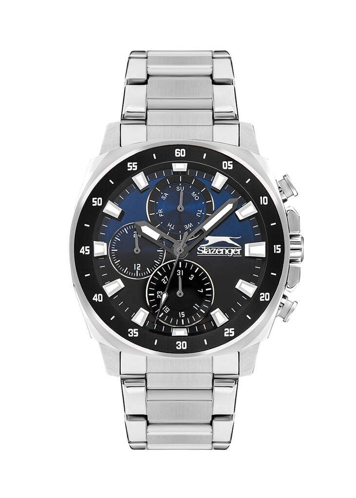 Slazenger SL.09.2381.2.01 Quartz Çelik Gri 44 mm Erkek Kol Saati