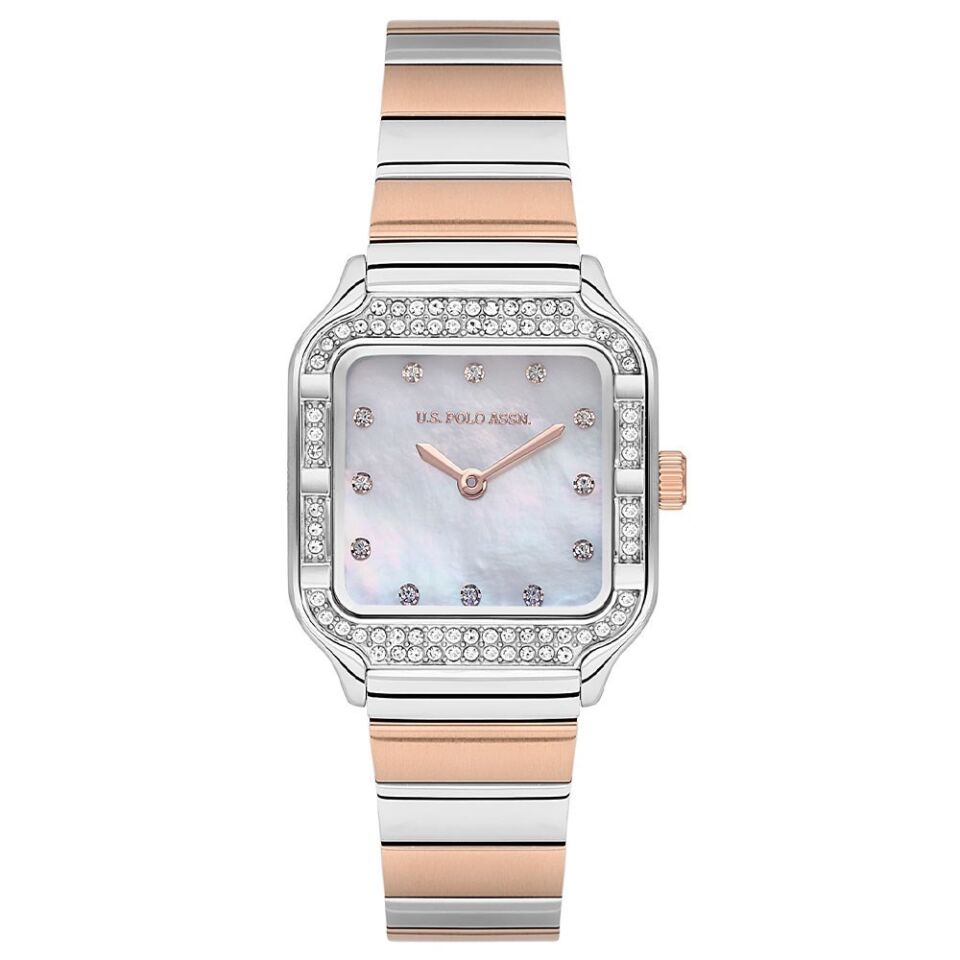 U.S. Polo Assn USPA2100-05 Quartz Çelik Rose/Gri 28 mm Kadın Kol Saati