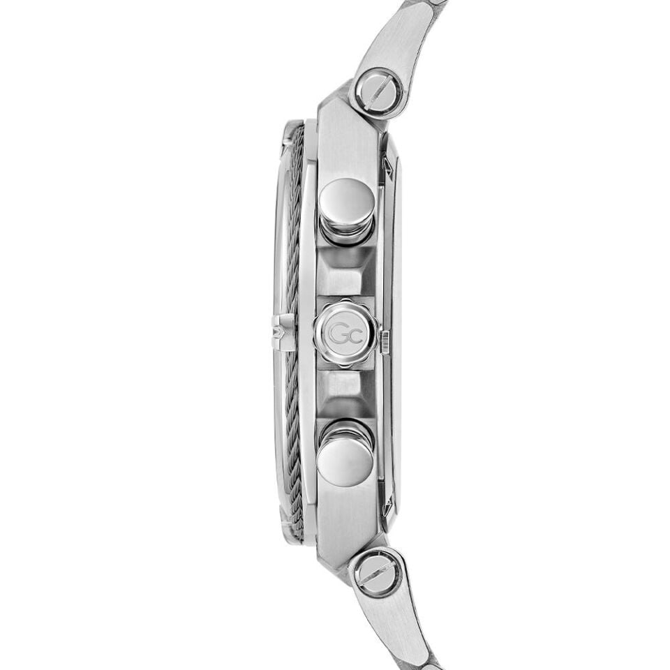 Gc GCZ32002G9MF Quartz Çelik Gri Yeşil Kadran Quartz 10 ATM  43 mm Erkek Kol Saati