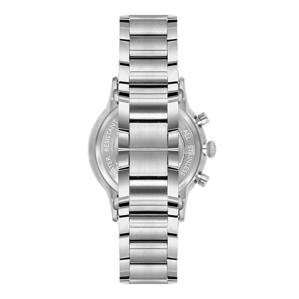 Slazenger SL.09.2511.2.02 Quartz Çelik Gri Siyah Kadran 41 mm Erkek Kol Saati