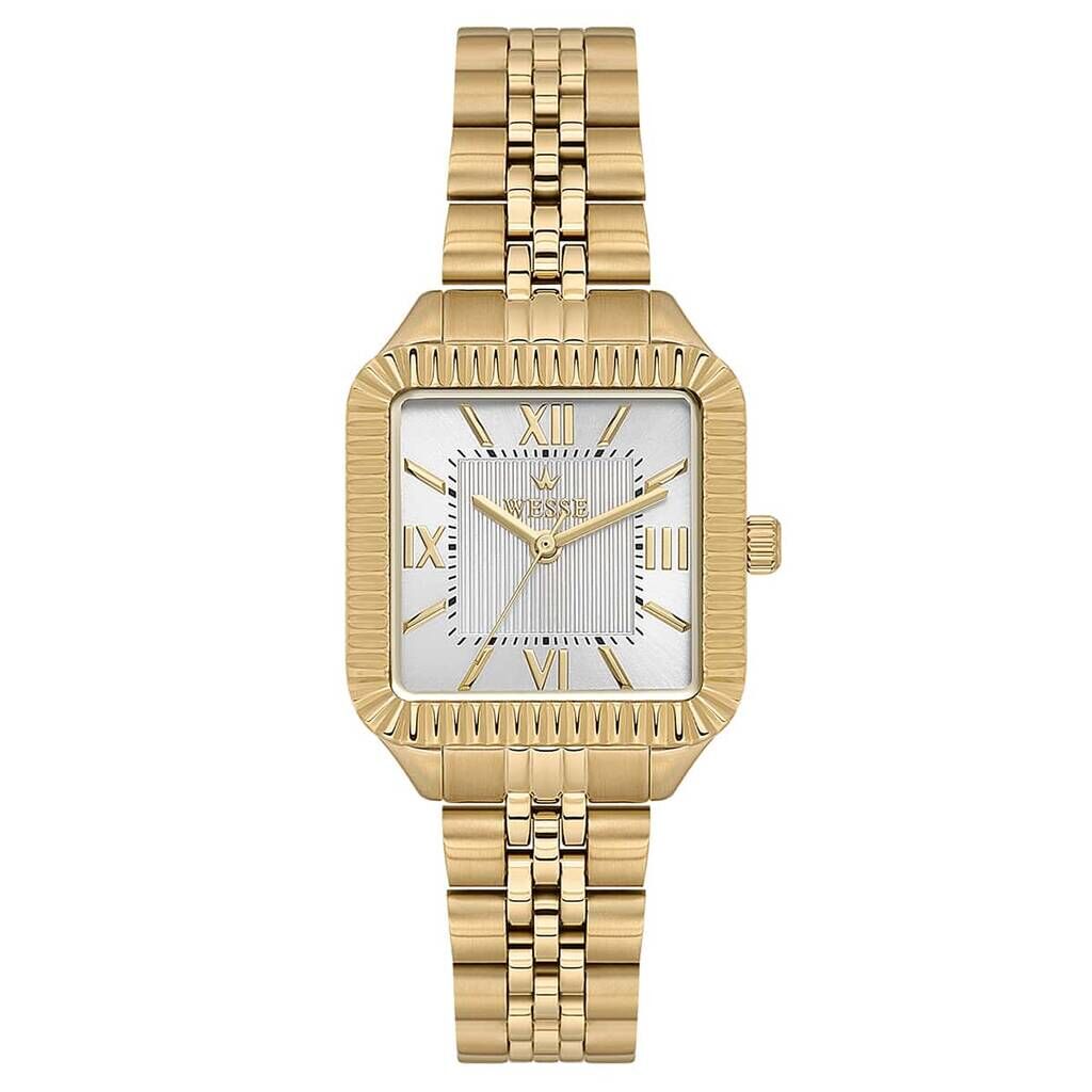 Wesse WWL114102 Quartz Çelik Altın Rengi Kadın Kol Saati