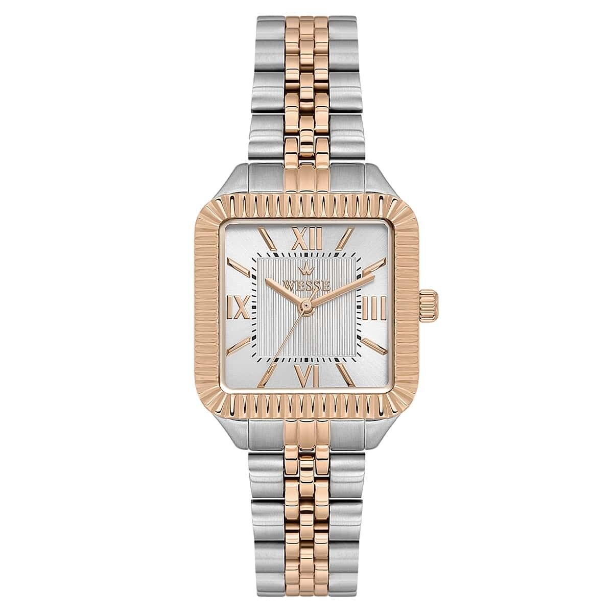 Wesse WWL114103 Quartz Çelik Rose/Gri Kadın Kol Saati