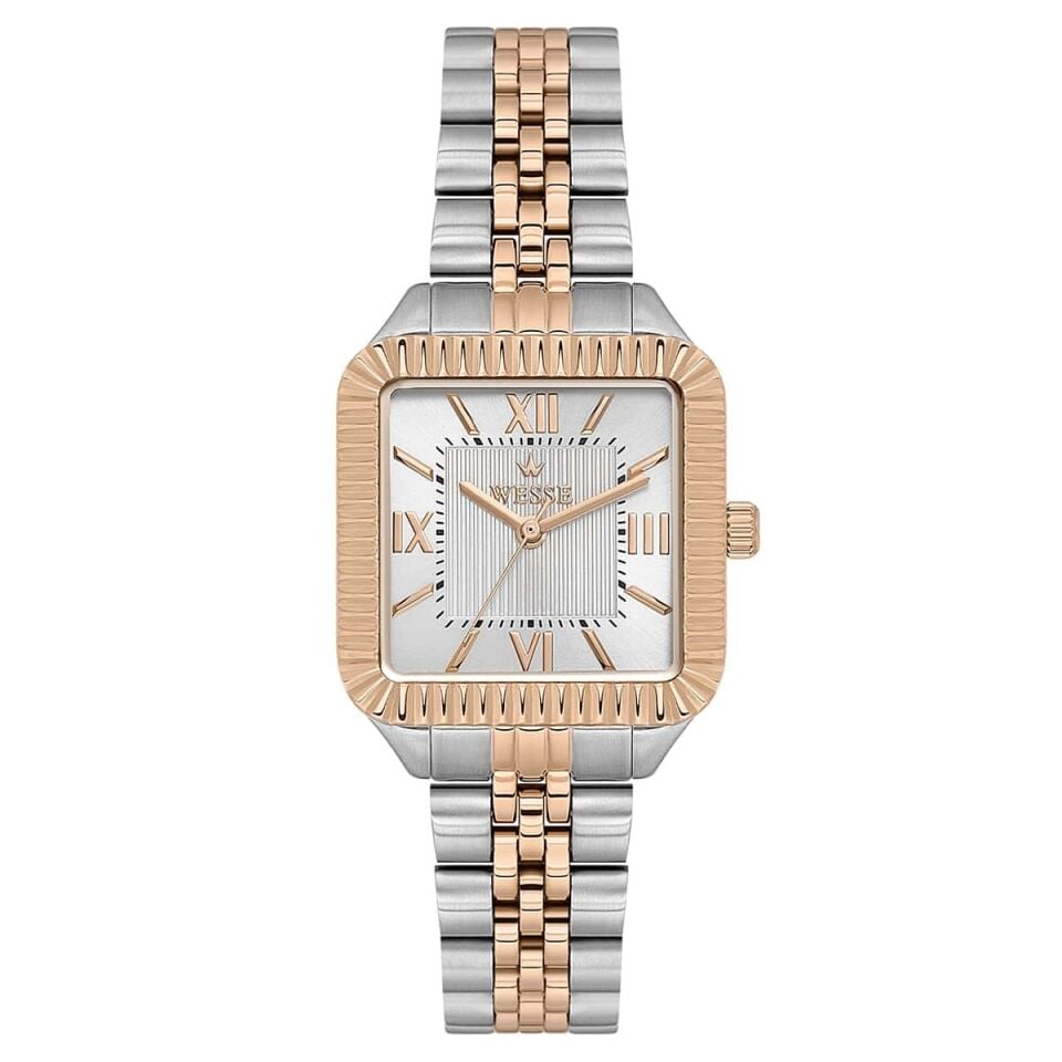 Wesse WWL114103 Quartz Çelik Rose/Gri Kadın Kol Saati