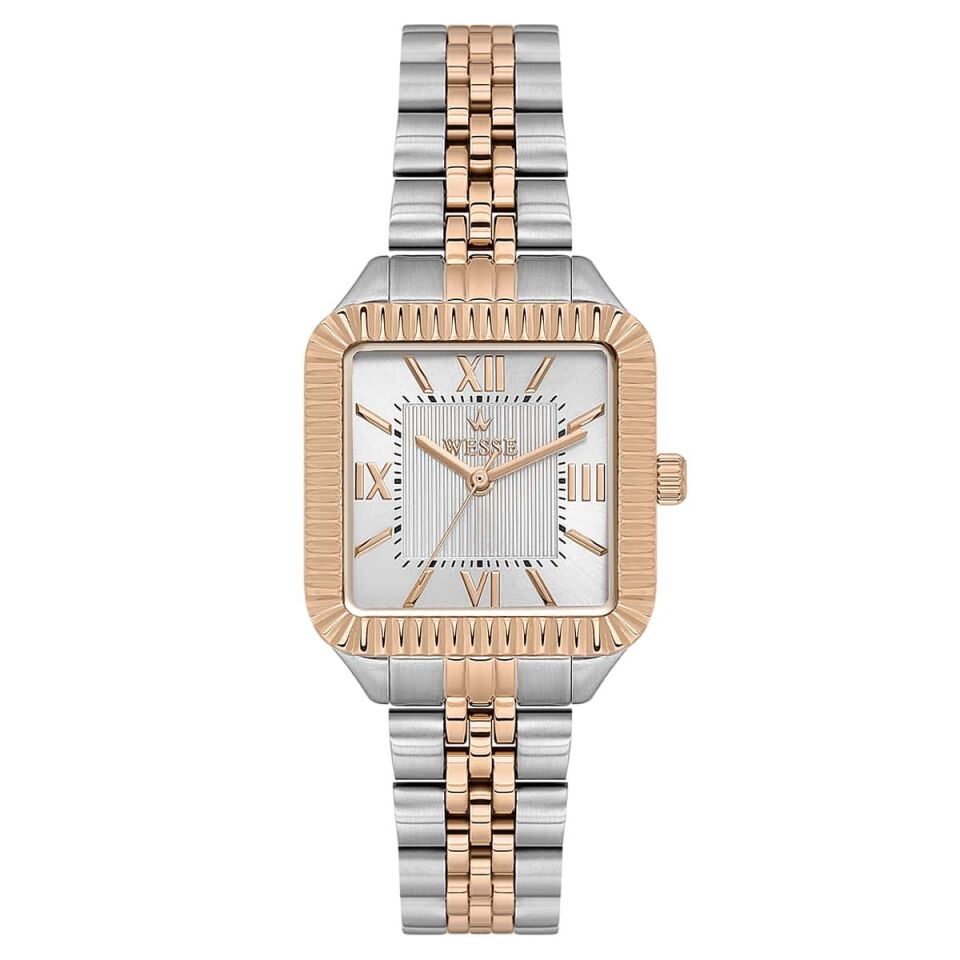 Wesse WWL114103 Quartz Çelik Rose/Gri Kadın Kol Saati