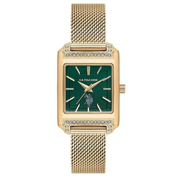U.S. Polo Assn. USPA2073-01 Quartz Hasır 24x36 mm Altın Kadın Kol Saati