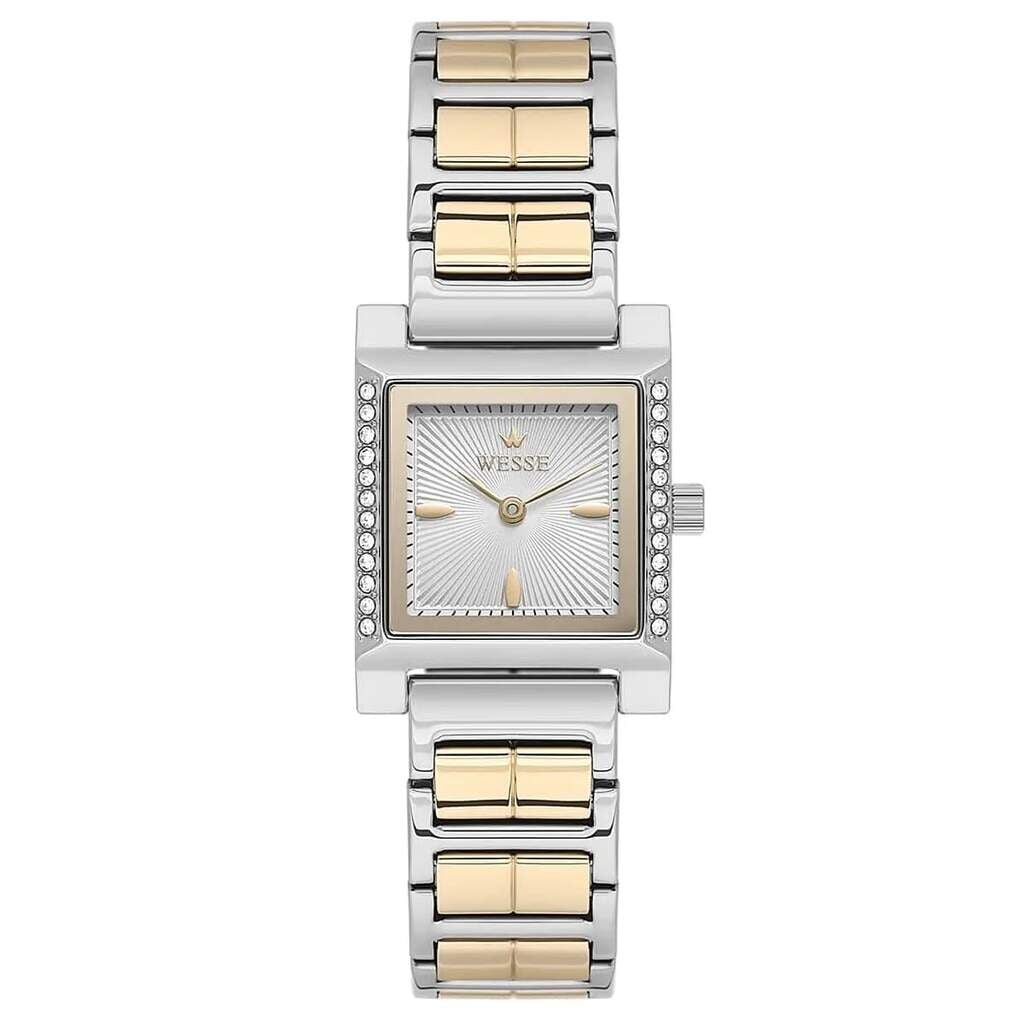 Wesse WWL115205 Quartz Çelik Altın/Gri Kadın Kol Saati