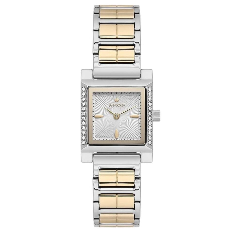 Wesse WWL115205 Quartz Çelik Altın/Gri Kadın Kol Saati