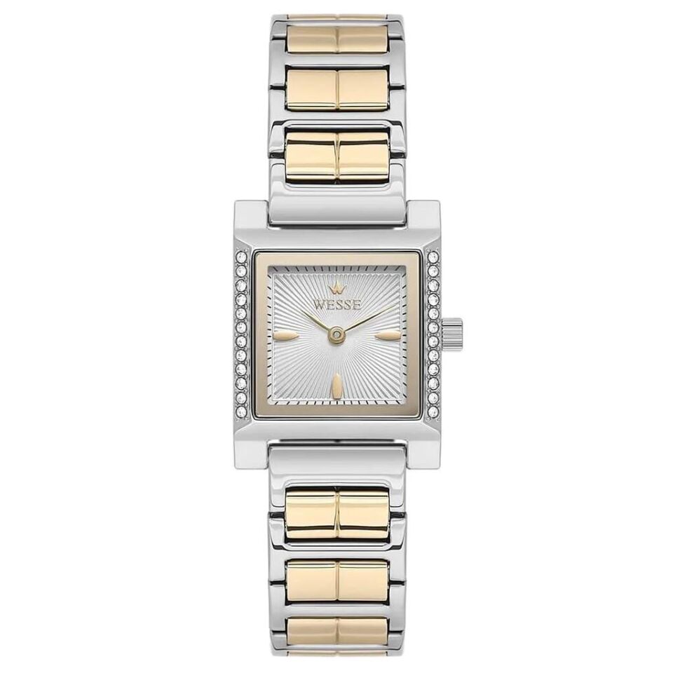 Wesse WWL115205 Quartz Çelik Altın/Gri Kadın Kol Saati