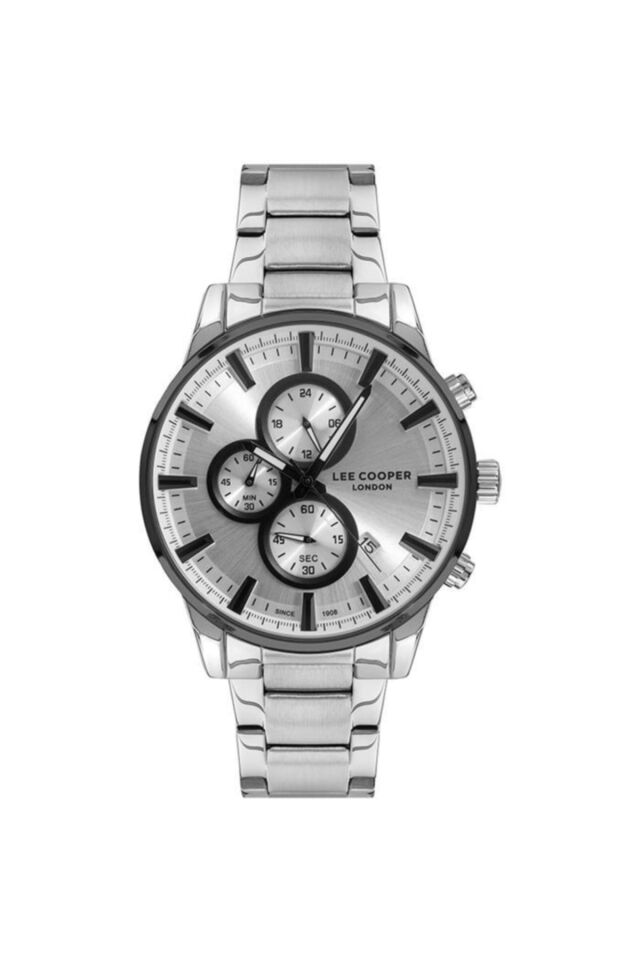 Lee Cooper Lc07304.330 Quartz Çelik Gri 44 mm Erkek Kol Saati